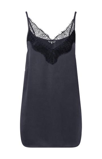 Yaya Cupro blend strap singlet