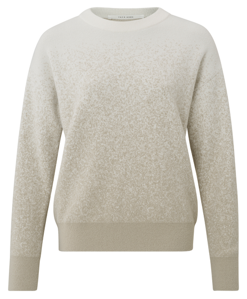 Yaya Dip dye sweater ls