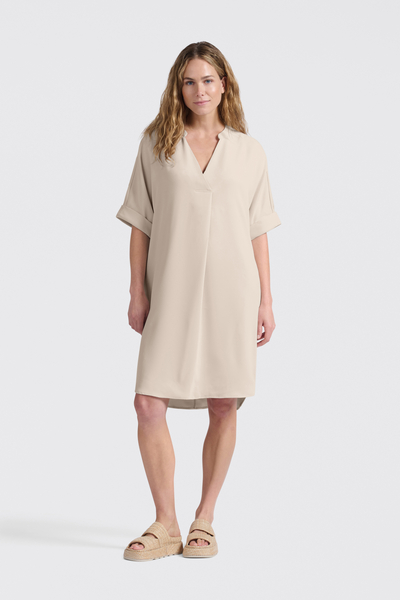 Yaya Dress with folded sleeves
