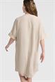 Yaya Dress with folded sleeves