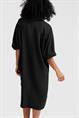 Yaya Dress with folded sleeves