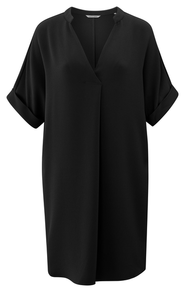 Yaya Dress with folded sleeves