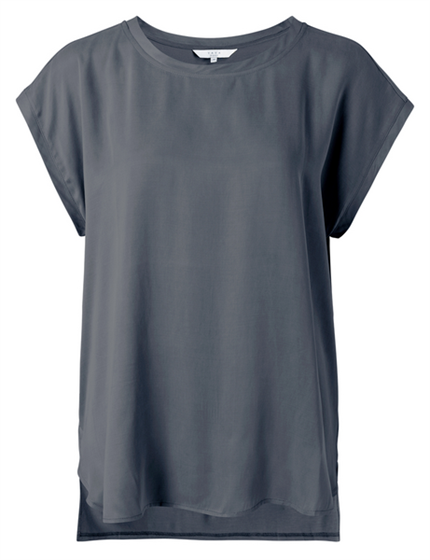 Yaya Fabric mix top