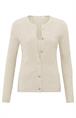 Yaya Faux layered ribbed cardigan