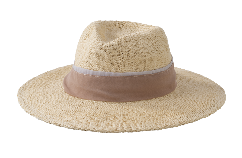 Yaya Fedora hat with 2-tone band