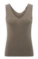Yaya Fijngebreide rib tanktop