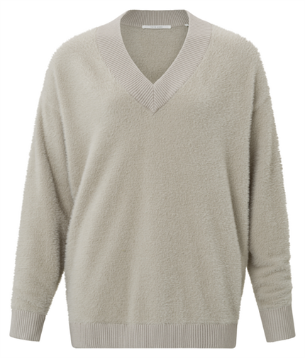 Yaya Fluffy oversized sweater