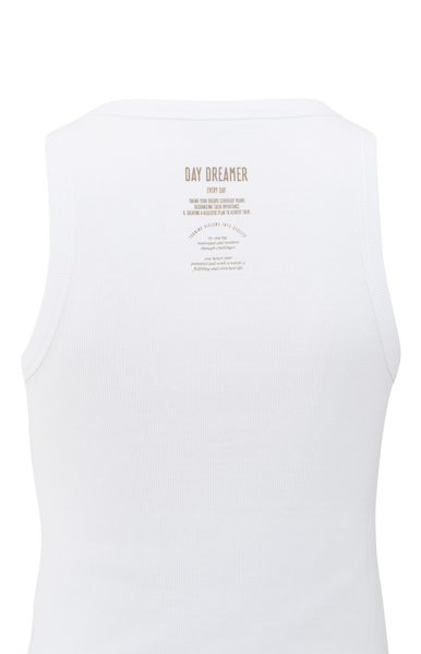 Yaya Geribd singlet met rugprint