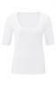 Yaya Geribd T-shirt met ronde hals