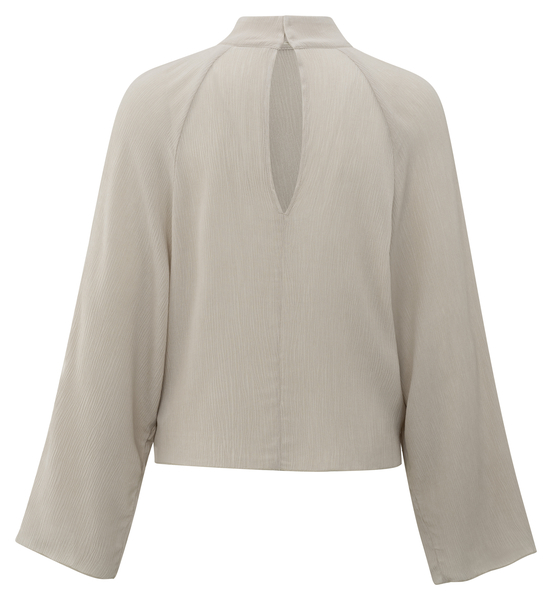 Yaya Getextureerde raglan top