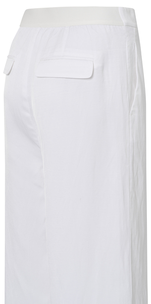 Yaya Geweven broek met siernaden
