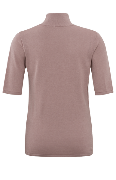 Yaya High neckline with seam sweate