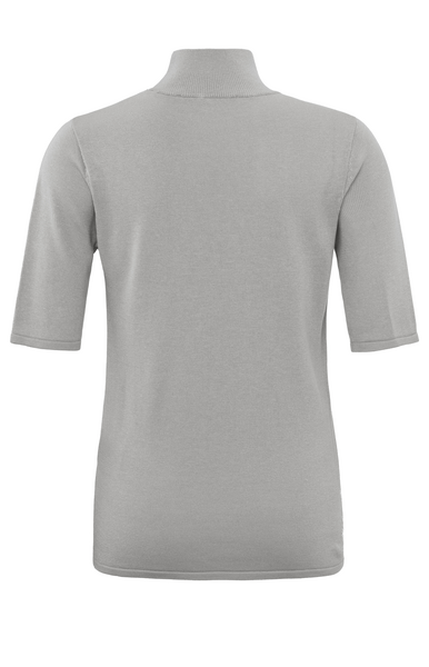 Yaya High neckline with seam sweate