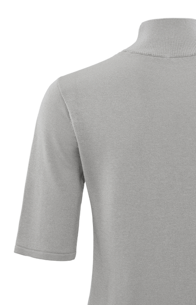Yaya High neckline with seam sweate