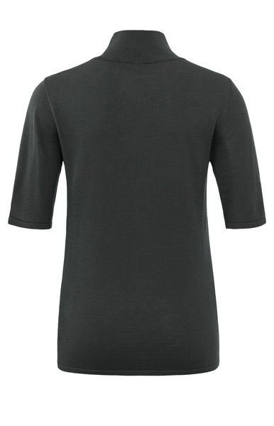 Yaya High neckline with seam sweate