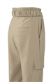 Yaya High waisted cargo trousers wi