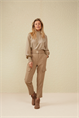 Yaya High waisted cargo trousers wi