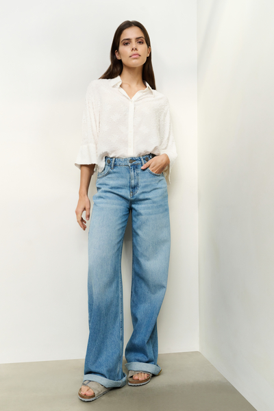 Yaya Jeans met omgeslagen zoom