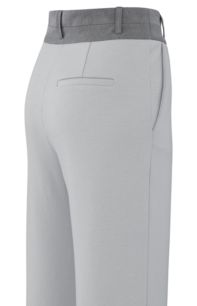 Yaya Jerse wide leg trousers