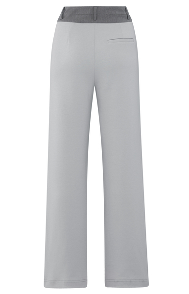 Yaya Jerse wide leg trousers