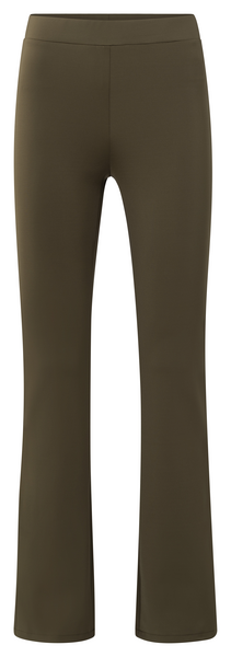 Yaya Jersey scuba flare trousers