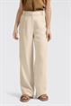 Yaya Linen-blend trousers