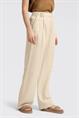 Yaya Linen-blend trousers