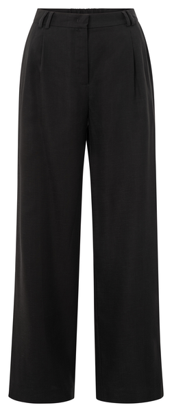 Yaya Linen-blend trousers