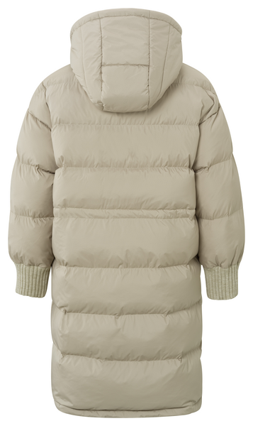 Yaya LONG PUFFER COAT WITH KNIT DET