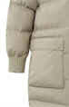Yaya LONG PUFFER COAT WITH KNIT DET