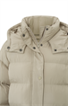 Yaya LONG PUFFER COAT WITH KNIT DET