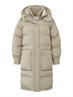 Yaya LONG PUFFER COAT WITH KNIT DET