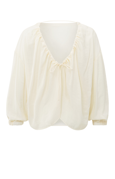 Yaya Luchtige top met open rug