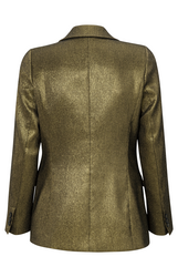 Yaya Lurex slim fit blazer