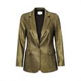 Yaya Lurex slim fit blazer