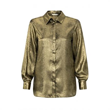 Yaya Metallic blouse