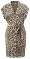 Yaya Midi-jurk met leopardprint