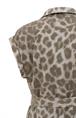 Yaya Midi-jurk met leopardprint