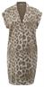 Yaya Midi-jurk met leopardprint