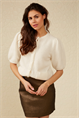 Yaya Mini skirt with glitter effect
