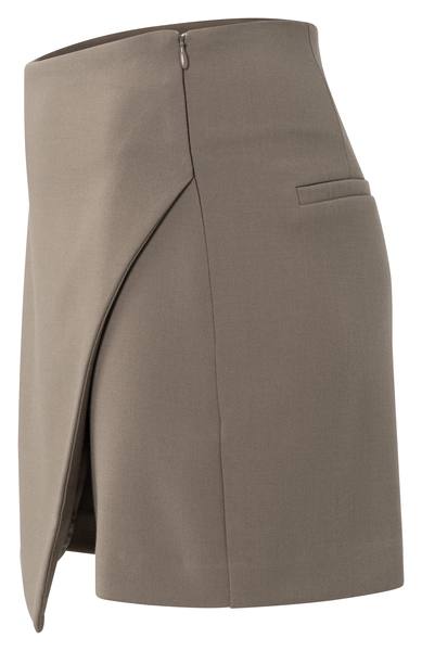 Yaya Mini skort met overslagdetail
