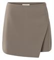 Yaya Mini skort met overslagdetail