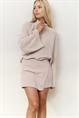 Yaya Mini skort met overslagdetail