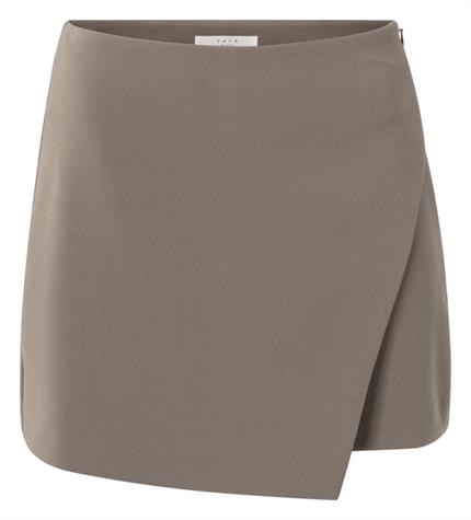 Yaya Mini skort met overslagdetail