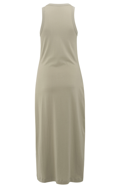 Yaya Mouwloze jurk met strikdetail