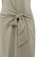 Yaya Mouwloze jurk met strikdetail