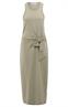 Yaya Mouwloze jurk met strikdetail