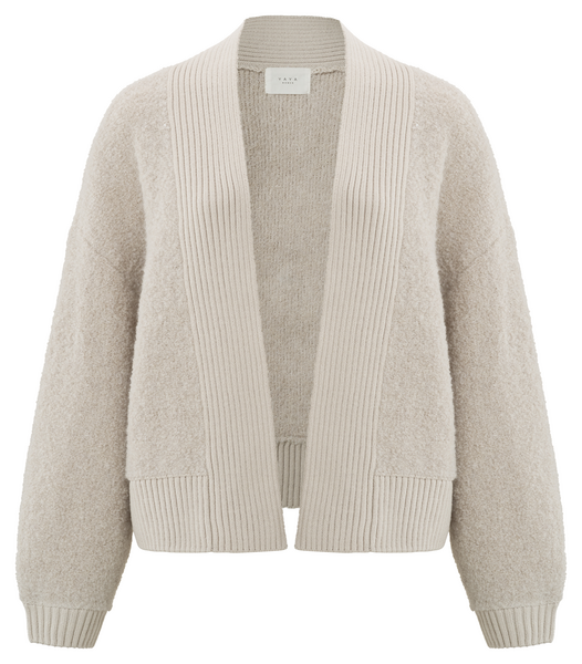 Yaya Open cardigan ls