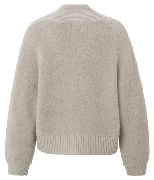 Yaya Open cardigan ls