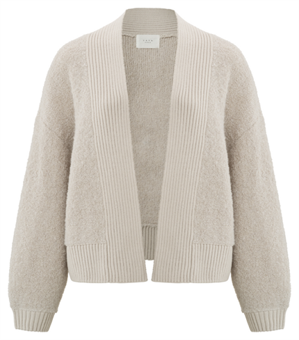 Yaya Open cardigan ls